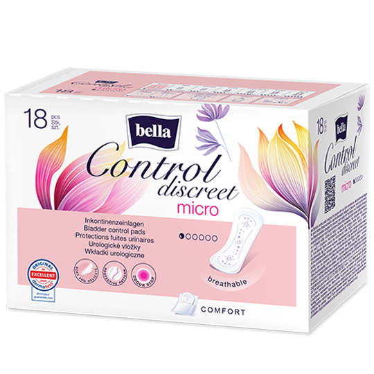 Wkładki Bella Control Discreet Micro