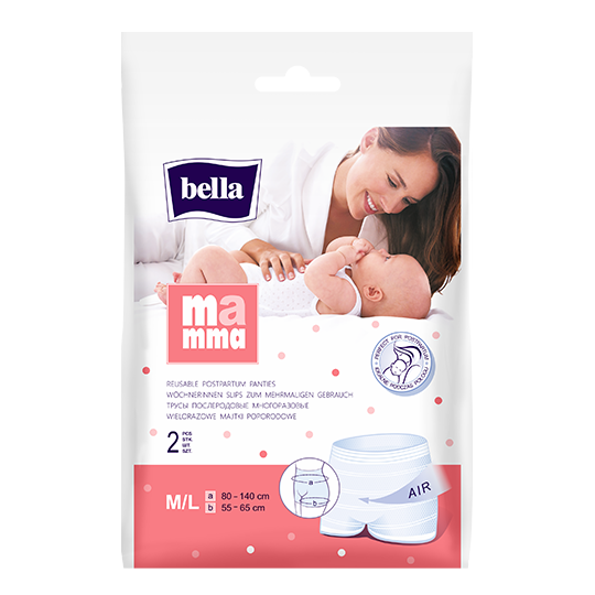 bella mamma reusable mesh panties