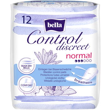 Bella Control Discreet Normal urologické vložky