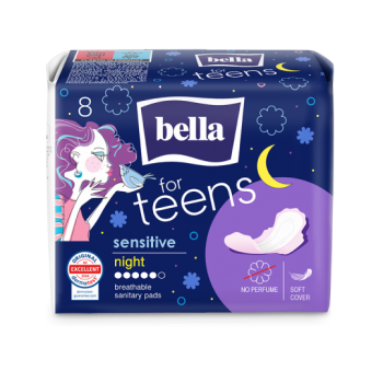 Podpaski Bella for Teens Night Sensitive