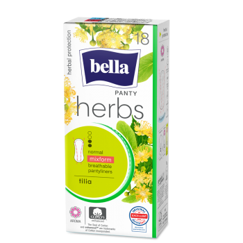 Wkładki Bella Herbs z kwiatem lipy normal