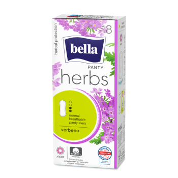 Wkładki Bella Herbs z werbeną normal