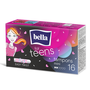 Tampony bella for teens mini