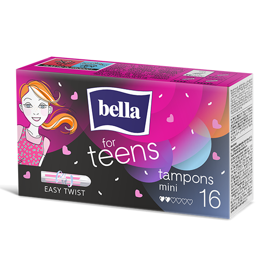 Tampony bella for teens mini