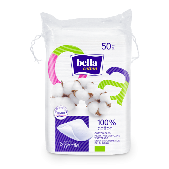 Bella Cotton pads – square